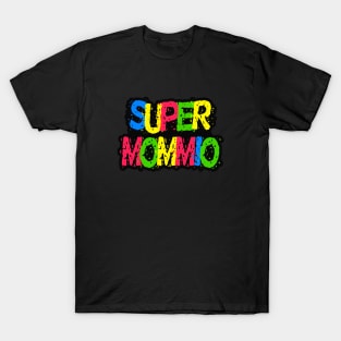 Super Mommio Funny Mother's Day T-Shirt and Sticker T-Shirt